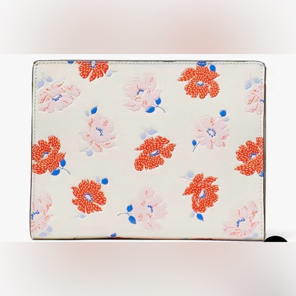 Morgan Dotty Floral Embossed Gusseted
Wristlet Kate spade SOLD OUT!! New w tags - Picture 3 of 6